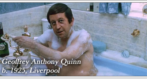 Born Geoffrey Anthony Quinn, 1925, Liverpool
